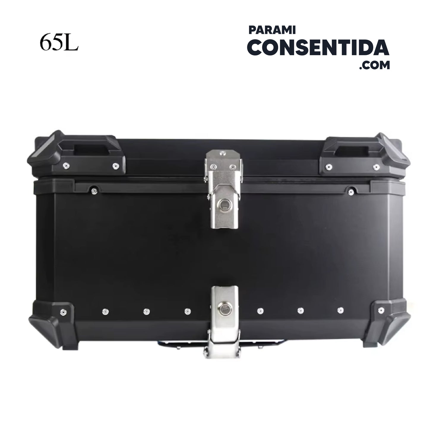Baúl de Aluminio 65L para Moto